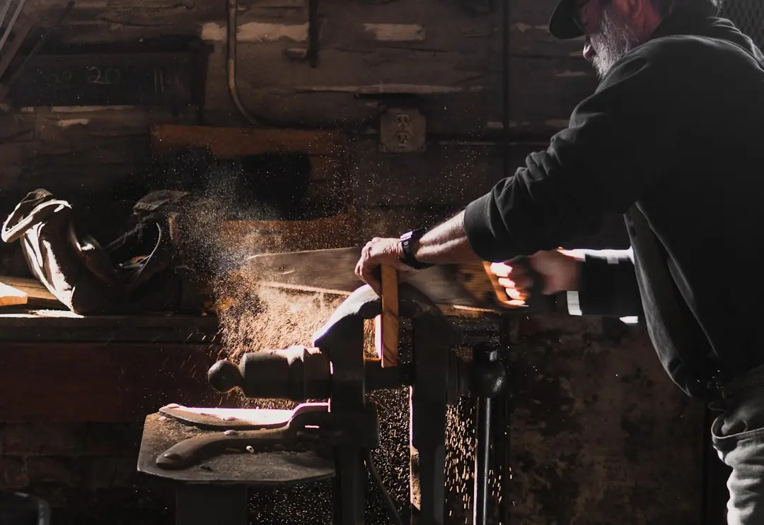About Maron Leather Co. — furniture craftsman workshop wood