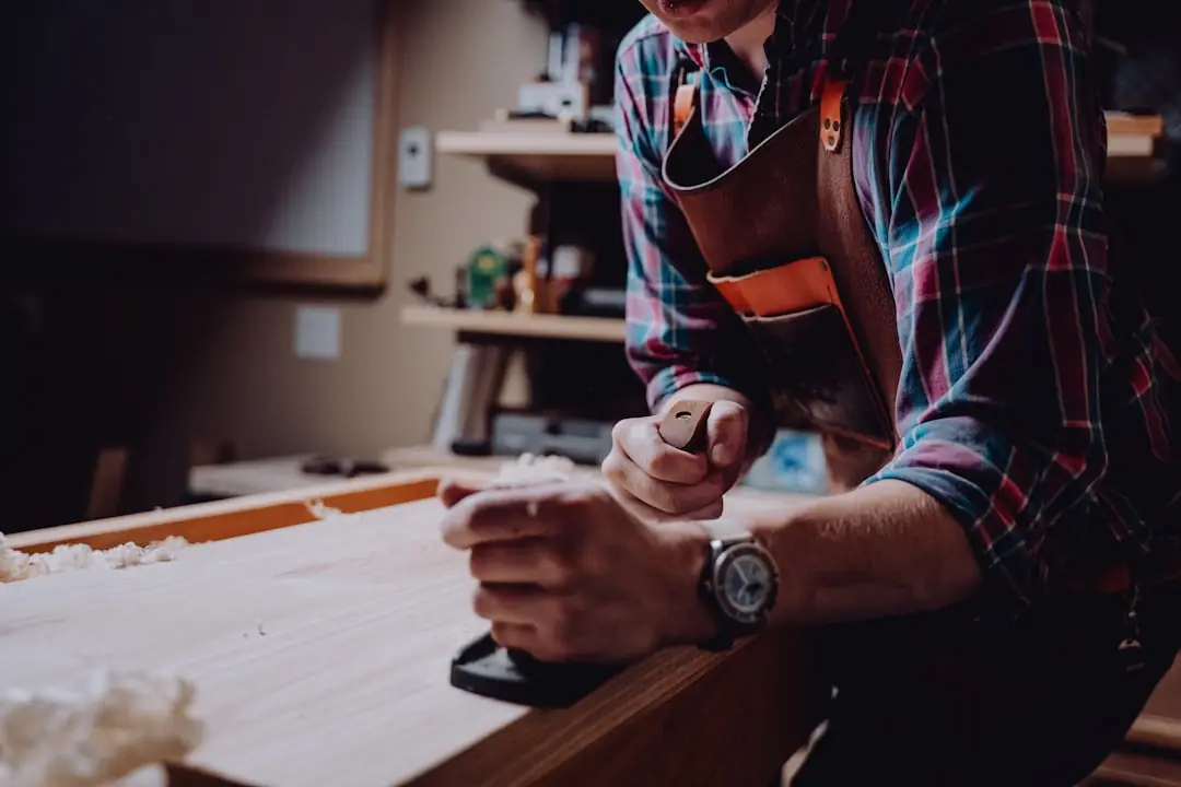 About Maron Leather Co. — furniture craftsman workshop wood