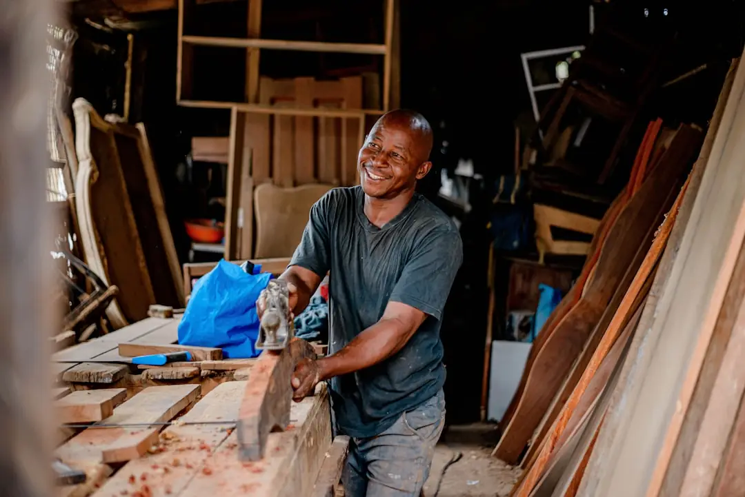 Custom OEM/ODM Furniture Solutions — carpenter woodworking workshop