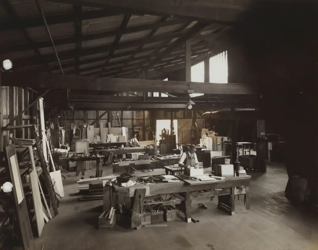 Custom OEM/ODM Furniture Solutions — carpenter woodworking workshop