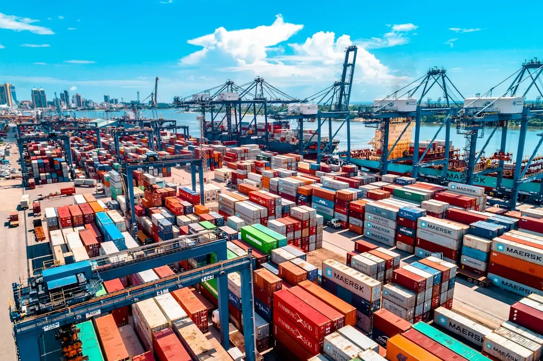 Furniture Export and Shipping Process — shipping container cargo port