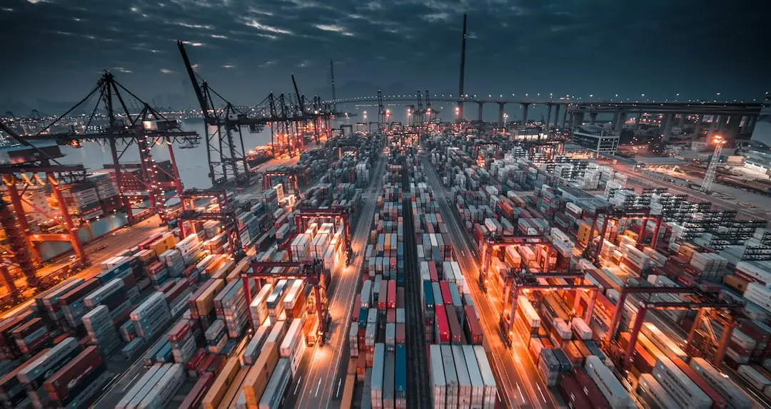 Furniture Export and Shipping Process — shipping container cargo port