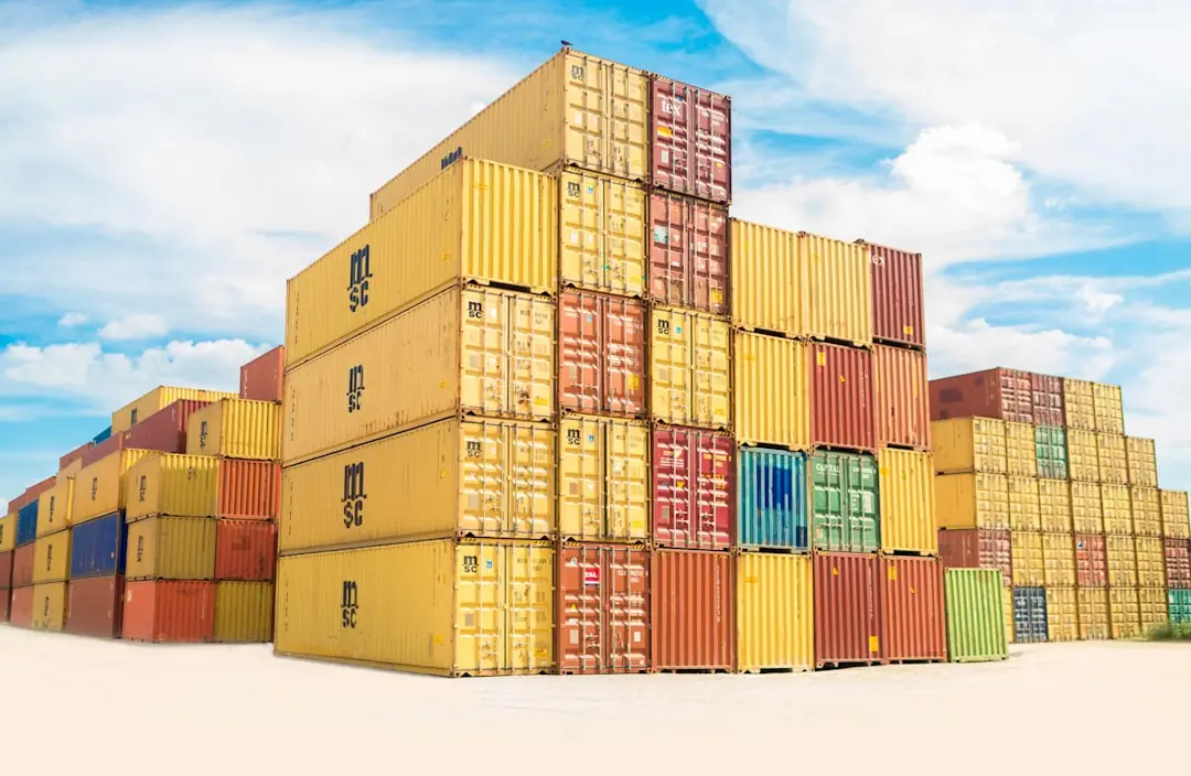Furniture Export and Shipping Process — shipping container cargo port